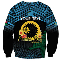 Personalised Sanma Day Sweatshirt Vanuatu Provinces Polynesian Pattern LT14 - Polynesian Pride