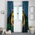 Personalised Sanma Day Window Curtain Vanuatu Provinces Polynesian Pattern