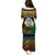 Personalised Tafea Day Family Matching Puletasi and Hawaiian Shirt Vanuatu Provinces Polynesian Pattern