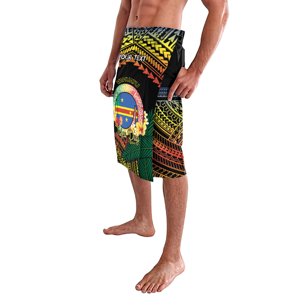 Personalised Tafea Day Lavalava Vanuatu Provinces Polynesian Pattern LT14 - Polynesian Pride