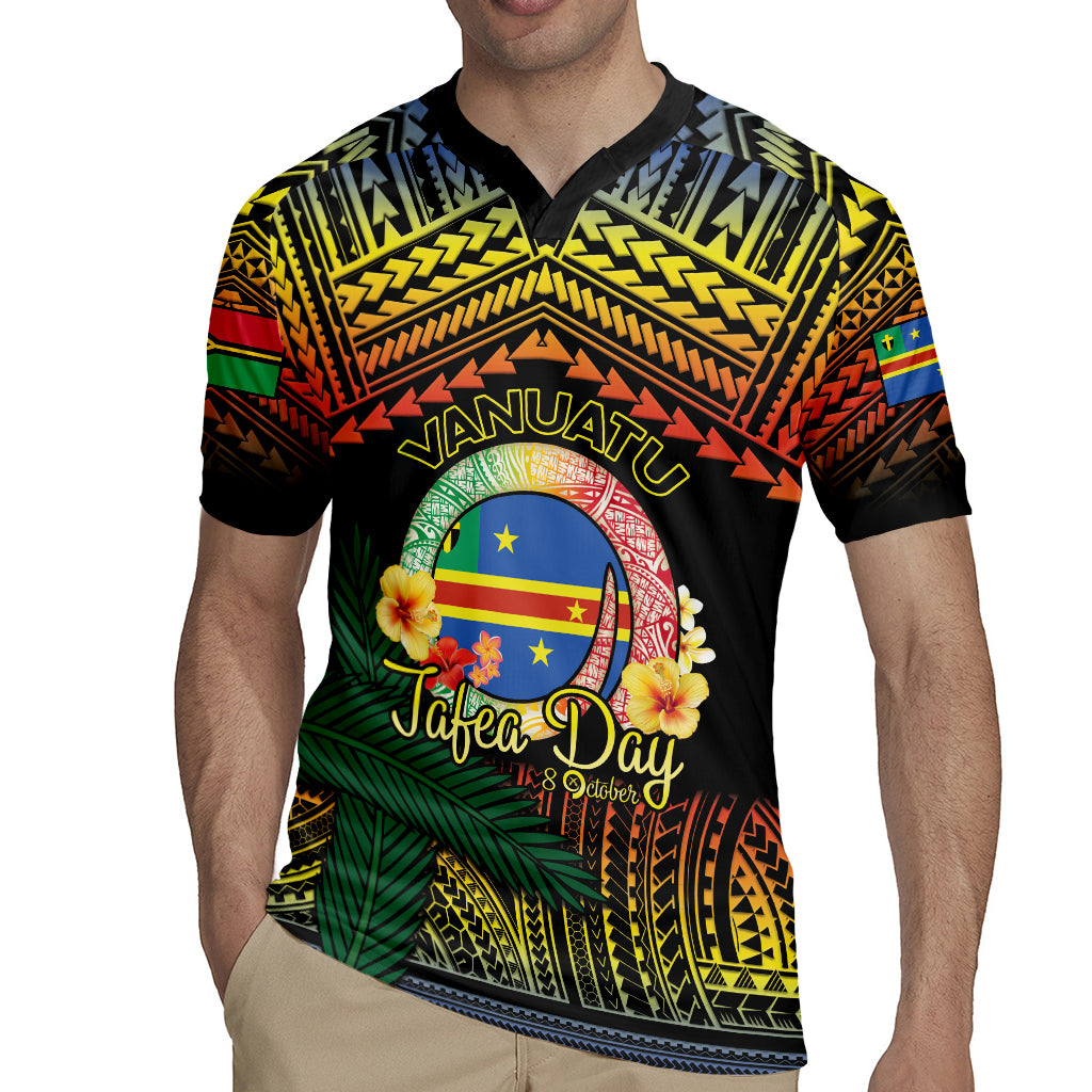 Personalised Tafea Day Rugby Jersey Vanuatu Provinces Polynesian Pattern