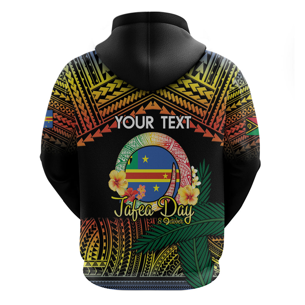 Personalised Tafea Day Zip Hoodie Vanuatu Provinces Polynesian Pattern LT14 - Polynesian Pride