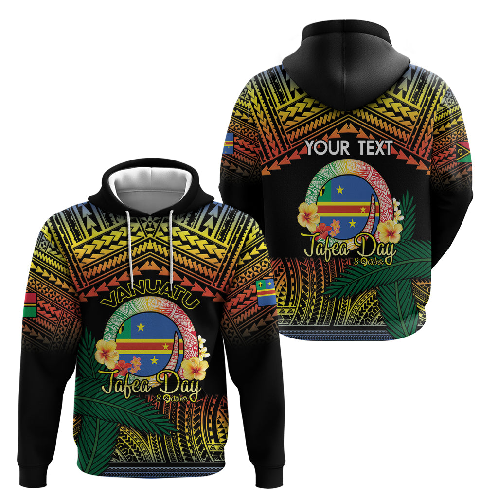 Personalised Tafea Day Zip Hoodie Vanuatu Provinces Polynesian Pattern LT14 - Polynesian Pride