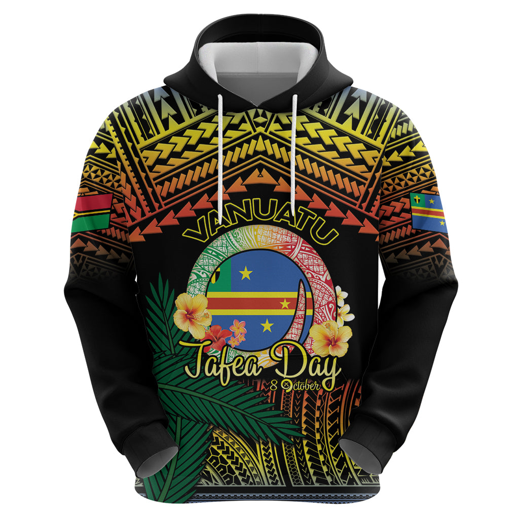 Personalised Tafea Day Zip Hoodie Vanuatu Provinces Polynesian Pattern LT14 - Polynesian Pride