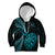 Personalised New Zealand Darts Kid Hoodie Happiness Is A Tight Threesome Maori Paua Shell
