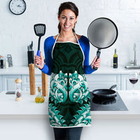 New Zealand Ta Moko Apron Aotearoa Maori Chest Tattoo Turquoise LT14 - Polynesian Pride