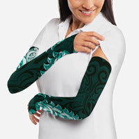 New Zealand Ta Moko Arm Sleeves Aotearoa Maori Chest Tattoo Turquoise LT14 - Polynesian Pride