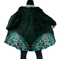 New Zealand Ta Moko Cloak Aotearoa Maori Chest Tattoo Turquoise LT14 - Polynesian Pride
