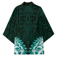 New Zealand Ta Moko Kimono Aotearoa Maori Chest Tattoo Turquoise LT14 - Polynesian Pride