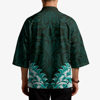 New Zealand Ta Moko Kimono Aotearoa Maori Chest Tattoo Turquoise LT14 - Polynesian Pride