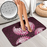 New Zealand Ta Moko Bathroom Set Aotearoa Maori Chest Tattoo Pink LT14 - Polynesian Pride