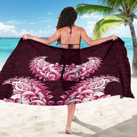 New Zealand Ta Moko Sarong Aotearoa Maori Chest Tattoo Pink LT14 - Polynesian Pride