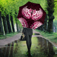 New Zealand Ta Moko Umbrella Aotearoa Maori Chest Tattoo Pink LT14 - Polynesian Pride