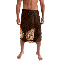New Zealand Ta Moko Lavalava Aotearoa Maori Chest Tattoo Orange LT14 Orange - Polynesian Pride