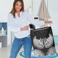 New Zealand Ta Moko Laundry Basket Aotearoa Maori Chest Tattoo Black LT14 - Polynesian Pride