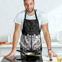 New Zealand Ta Moko Apron Aotearoa Maori Chest Tattoo Black LT14 - Polynesian Pride
