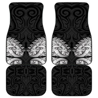 New Zealand Ta Moko Car Mats Aotearoa Maori Chest Tattoo Black LT14 - Polynesian Pride