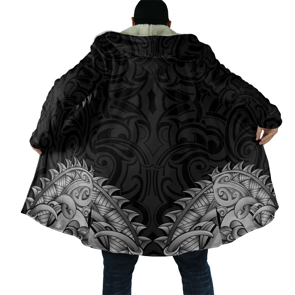 New Zealand Ta Moko Cloak Aotearoa Maori Chest Tattoo Black LT14 - Polynesian Pride