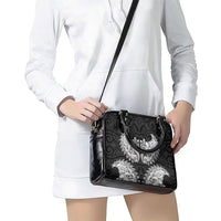 New Zealand Ta Moko Shoulder Handbag Aotearoa Maori Chest Tattoo Black LT14 - Polynesian Pride