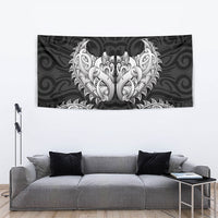 New Zealand Ta Moko Tapestry Aotearoa Maori Chest Tattoo Black LT14 - Polynesian Pride