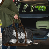 New Zealand Ta Moko Travel Bag Aotearoa Maori Chest Tattoo Black LT14 - Polynesian Pride