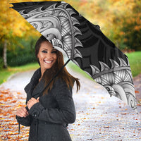 New Zealand Ta Moko Umbrella Aotearoa Maori Chest Tattoo Black LT14 - Polynesian Pride