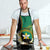 Personalised PNG Enga Provins Apron Papua New Guinea Plumeria Melanesian Pattern - Polynesian Pride