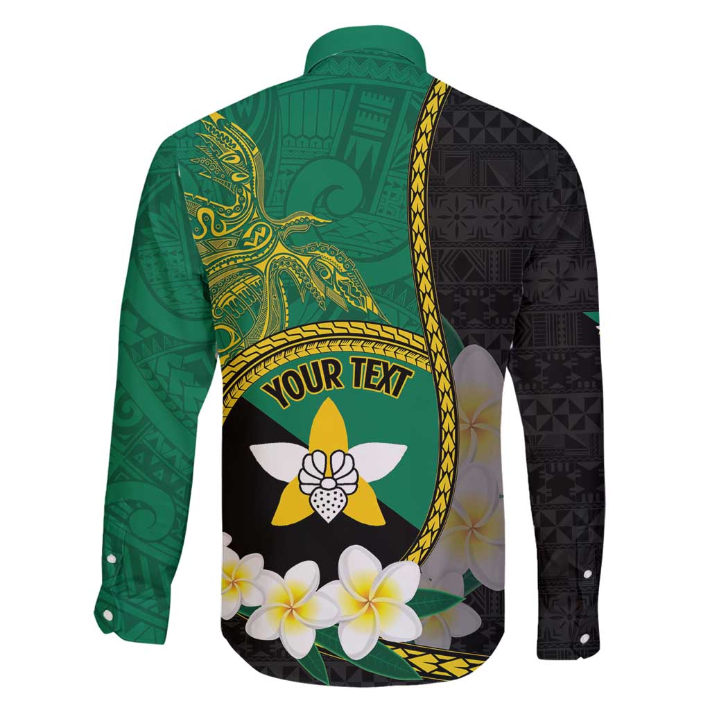 Personalised PNG Enga Provins Family Matching Puletasi and Hawaiian Shirt Papua New Guinea Plumeria Melanesian Pattern - Polynesian Pride