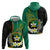 Personalised PNG Enga Provins Hoodie Papua New Guinea Plumeria Melanesian Pattern - Polynesian Pride