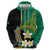 Personalised PNG Enga Provins Hoodie Papua New Guinea Plumeria Melanesian Pattern - Polynesian Pride