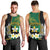 Personalised PNG Enga Provins Men Tank Top Papua New Guinea Plumeria Melanesian Pattern - Polynesian Pride