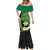 Personalised PNG Enga Provins Mermaid Dress Papua New Guinea Plumeria Melanesian Pattern - Polynesian Pride