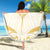 Gold White New Zealand Manta Ray Beach Blanket Aotearoa Maori Haehae - Polynesian Pride