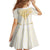 Gold White New Zealand Manta Ray Family Matching Mermaid Dress and Hawaiian Shirt Aotearoa Maori Haehae - Polynesian Pride