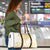 Gold White New Zealand Manta Ray Travel Bag Aotearoa Maori Haehae - Polynesian Pride