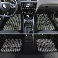 Eleele Hawaii Iwa Bird Palaka Motifs Car Mats LT14 Set 4pcs Black - Polynesian Pride