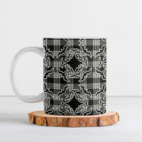 Eleele Hawaii Iwa Bird Palaka Motifs Ceramic Mug LT14 Black - Polynesian Pride