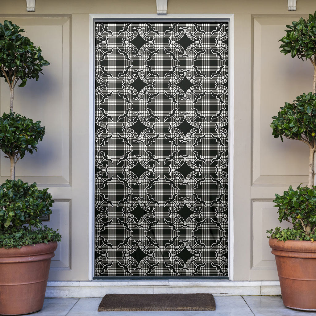 Eleele Hawaii Iwa Bird Palaka Motifs Door Cover