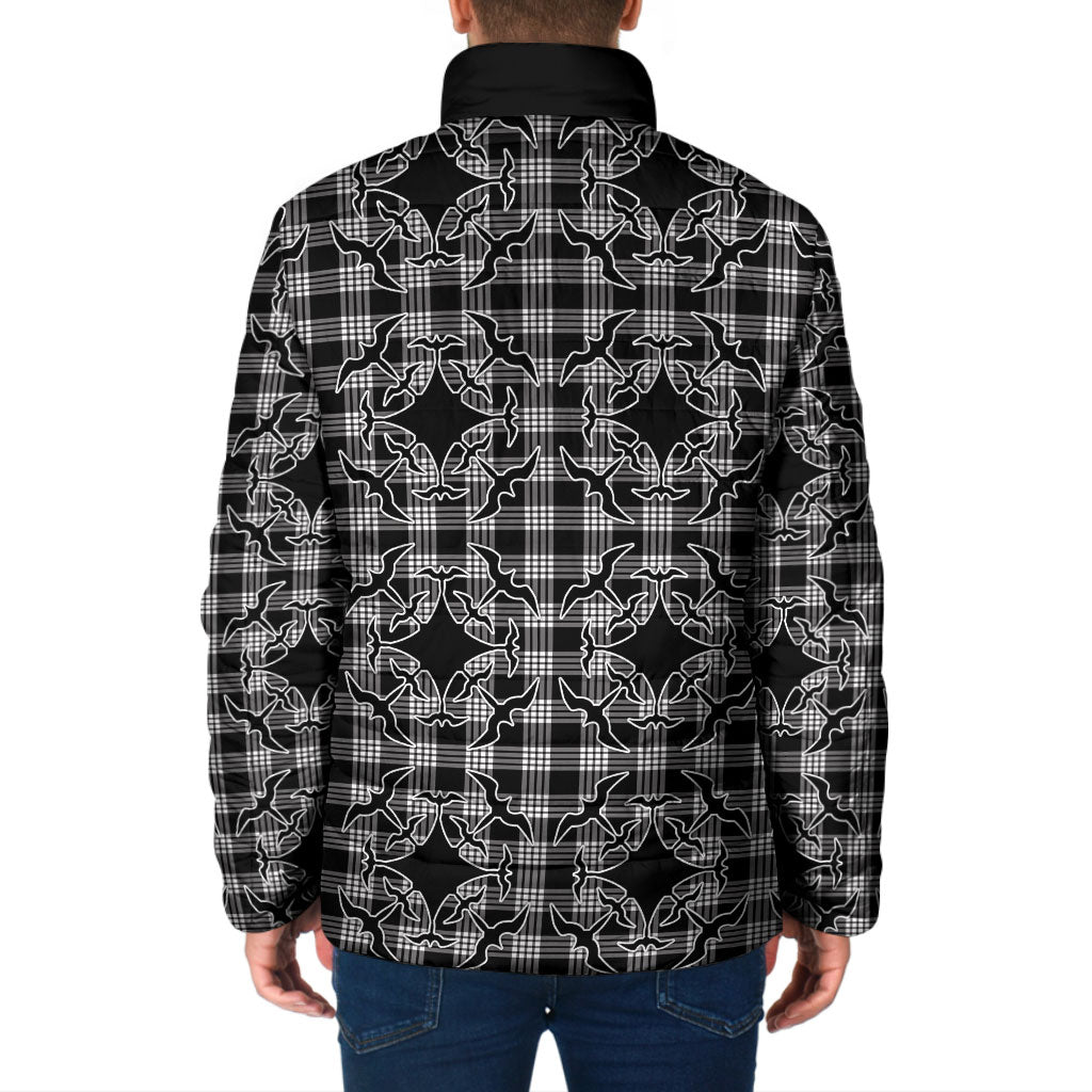 Eleele Hawaii Iwa Bird Palaka Motifs Padded Jacket LT14 - Polynesian Pride
