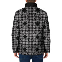 Eleele Hawaii Iwa Bird Palaka Motifs Padded Jacket LT14 - Polynesian Pride