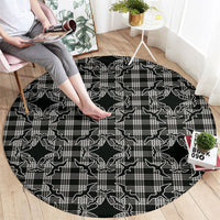 Eleele Hawaii Iwa Bird Palaka Motifs Round Carpet LT14 - Polynesian Pride