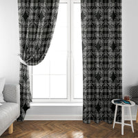 Eleele Hawaii Iwa Bird Palaka Motifs Window Curtain