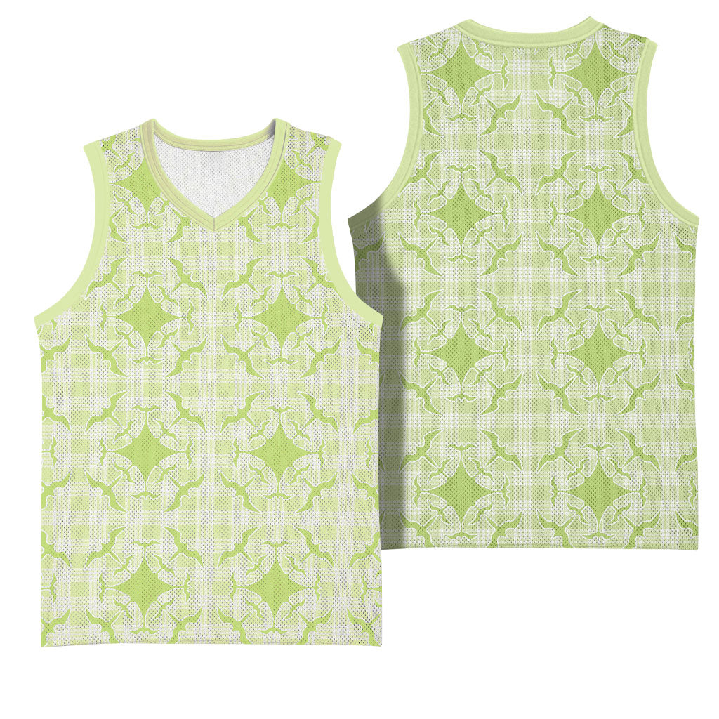 Omaomao Hawaii Iwa Bird Palaka Motifs Basketball Jersey LT14 - Polynesian Pride