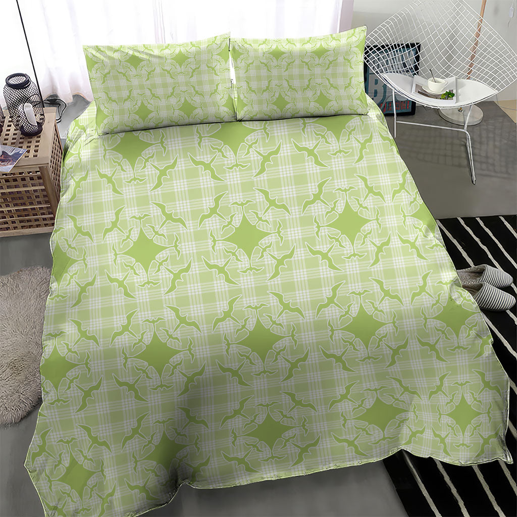 Omaomao Hawaii Iwa Bird Palaka Motifs Bedding Set LT14 - Polynesian Pride