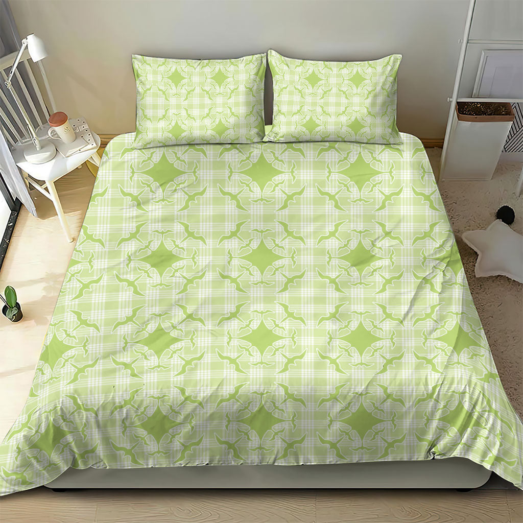 Omaomao Hawaii Iwa Bird Palaka Motifs Bedding Set LT14 - Polynesian Pride