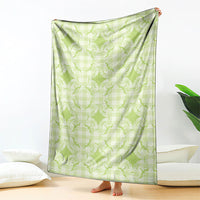 Omaomao Hawaii Iwa Bird Palaka Motifs Blanket LT14 - Polynesian Pride