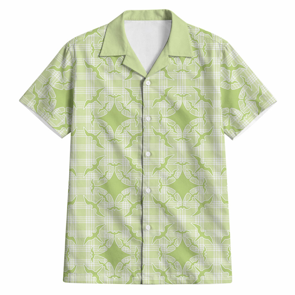 Omaomao Hawaii Iwa Bird Palaka Motifs Hawaiian Shirt