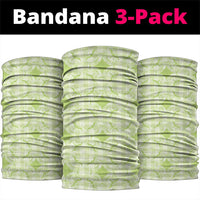 Omaomao Hawaii Iwa Bird Palaka Motifs Neck Gaiter LT14 package One Size: 25*50cm Green - Polynesian Pride