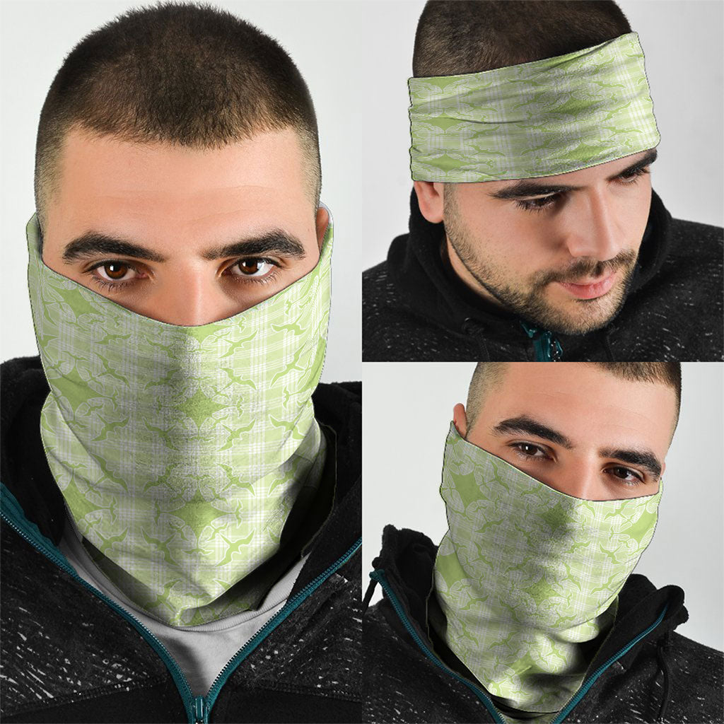 Omaomao Hawaii Iwa Bird Palaka Motifs Neck Gaiter LT14 - Polynesian Pride