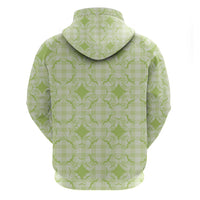 Omaomao Hawaii Iwa Bird Palaka Motifs Zip Hoodie LT14 - Polynesian Pride
